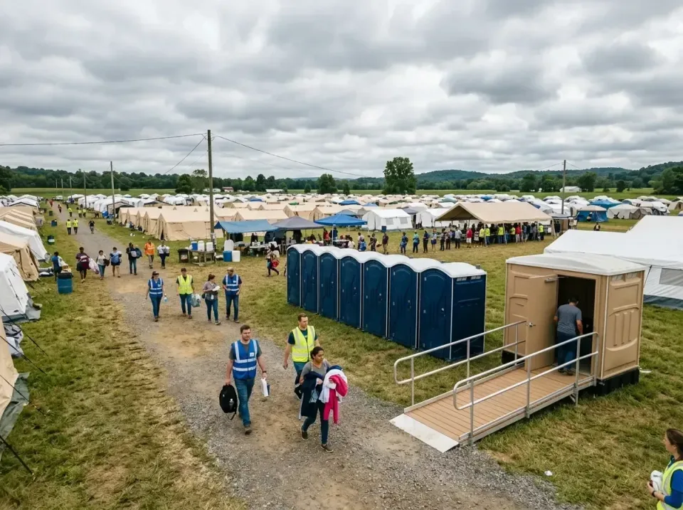 disaster-relief-camp-restrooms-010 — frequently asked questions, Dumpster & Portable Bathrooms Rental in California City, CA